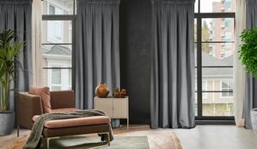 ZATEMŇOVACÍ ZÁVES NA PÁSKE ROSA 140X270 CM GRAFITOVÁ