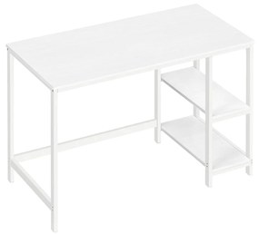Písací stôl VASAGLE PENEE 120 cm biely