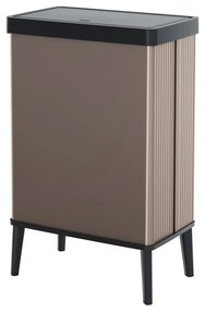 Ružový dotykový odpadkový kôš z recyklovaného plastu 54 l Verto High – Curver