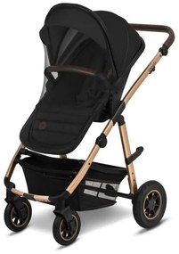 Lionelo - Kombinovaný kočík 2v1 AMBER Black Onyx