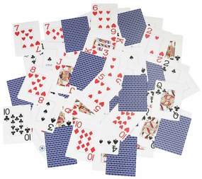 KIK MUDUKO Trefl hracie karty Poker 100% plast 55ks.