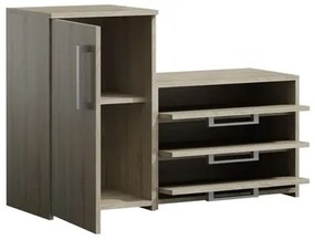 Skrinka na topánky PARIS dub sonoma