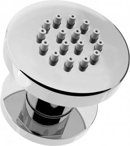 Mexen - podmietková sprchová tryska, okrúhla 50 mm, chrómová, 79361-00