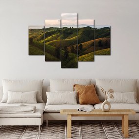 Obraz - Výhľad na thajské kopčeky (150x105 cm)