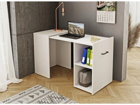 PC stolík Smartie (biela). Vlastná spoľahlivá doprava až k Vám domov. 1108246