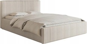 Manželská posteľ 160 cm Tulia 160 (krémová čierna)