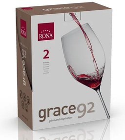 Rona Poháre na víno GRACE 920 ml, 2 ks