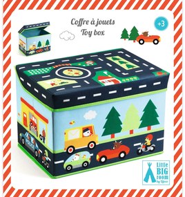 Úložný box na hračky - cestný okruh