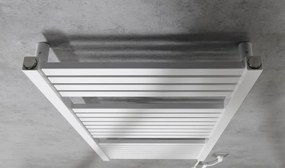 Aqualine Aqualine, TONDI-E elektrické vykurovacie teleso, rovné, 450x970 mm, 300 W, biela, DE450T