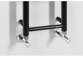 Sapho - Kúpeľňový radiátor DINA 282W 25x168 cm matná čierna