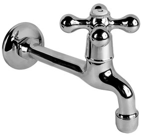 Mereo Mereo, Nástenný kohútik, Retro Viktorie, 1/2", chróm, MER-CBL731