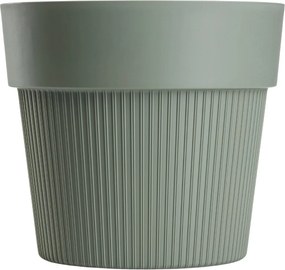 PLASTOVÝ KVETINÁČ SILVA LINE 14,5X13 CM MÄTOVÁ