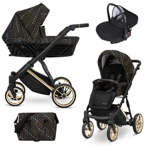 Kočík Kunert Ivento Premium 3v1 - black style