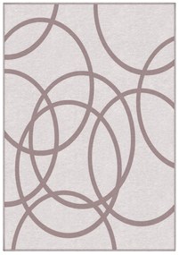 GDmats koberce Dizajnový kusový koberec Hoops od Jindřicha Lípy - 120x170 cm