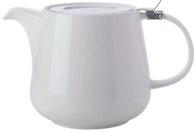 Biela porcelánová čajová kanvica so sitkom Maxwell & Williams Basic, 600 ml