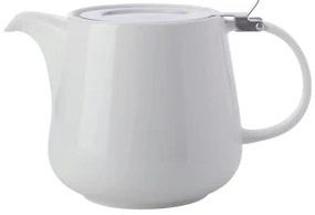 Biela porcelánová čajová kanvica so sitkom Maxwell &amp; Williams Basic, 600 ml