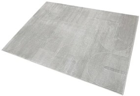Koberec MISHA J087A svetlosivý / tmavosivý