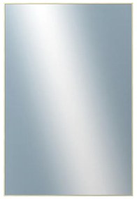DANTIK - Zrkadlo v rámu, rozmer s rámom 80x160 cm z lišty Hliník zlatá lesklá (7001001)