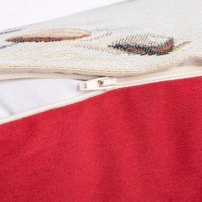 Gobelínová obliečka na vankúš VIANOČNÝ ŠKRIATOK 45 x 45 cm