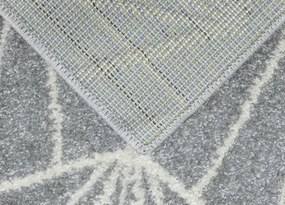 Koberce Breno Kusový koberec PORTLAND 750/RT4N, sivá, viacfarebná,133 x 190 cm