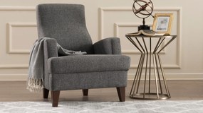 Relaxačné kreslo Kaus (tmavosivá). Akcia -20%. Vlastná spoľahlivá doprava až k Vám domov. 1087880
