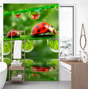Gario Fototapeta Lienky na vetvách Materiál: Vliesová, Rozmery: 150 x 210 cm