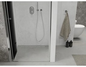 Mexen Lima, skladacie sprchové dvere do otvoru 70 x 190 cm, 6mm šedé sklo, chrómový profil, 856-070-000-01-40