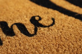 Trade Concept, Rohožka Kokos Welcome Pes - na von aj na doma, 40x60, hnedá, chodba / predsieň