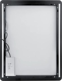 Nimco Čierne LED zrkadlo 1000x600 - ZPC 42004-90