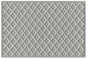 Vonkajší koberec 120 x 180 cm sivý BIHAR Beliani