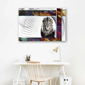 Obraz na plátně Lví zvířata - 90x60 cm
