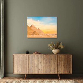 Obraz egyptských pyramíd (70x50 cm)