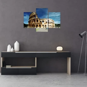 Obraz - Koloseum v Ríme, Taliansko (90x60 cm)