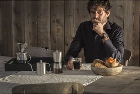 Súprava na prekvapkávanú kávu z nehrdzavejúcej ocele v striebornej farbe 500 ml Slow Coffee – Leopold Vienna