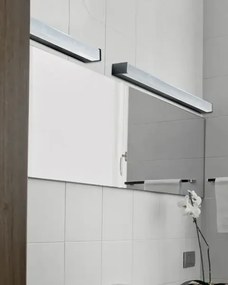 LED nástenné svietidlo Peter 120 4000 chróm