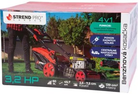 Sammer Benzínové kosačky na trávu QL46P-139,  2,4 kW, záber 46 cm, s pojazdom, LONCIN 111823