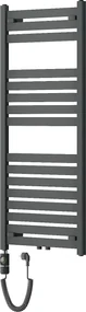 Mexen Uran, elektrické vykurovacie teleso 1200 x 500 mm, 600 W, antracitová, W105-1200-500-2600-66