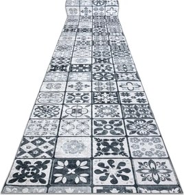 Protišmykový behúň LOTUS CLOVER 60970 sivý