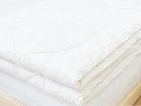 Exkluzívny vlnený set: Peřina aj dvojitý vankúš ručne prešité aktívnym striebrom