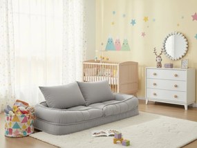 Relaxačné polohovacie kreslo LAZY SOFA, sivé