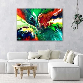 Gario Obraz na plátne Tekutá abstrakcia Rozmery: 120 x 80 cm