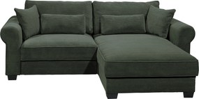 XXXLutz ROHOVÁ SEDAČKA, textil, tmavozelená MID.YOU - Sedačky - 002220051705