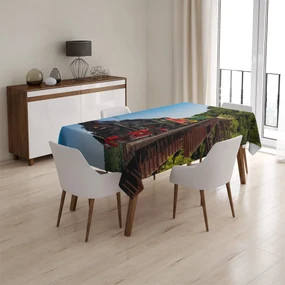 Sablio Obrus Vlak na moste - 90x90 cm