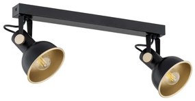 Argon 7142 - Bodové svietidlo LENORA 2xE14/7W/230V čierna