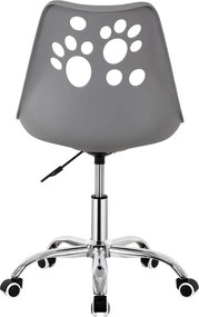 Otočná kancelárska stolička Springos HF0041 - sivá