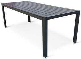 Bezúdržbový kovový stôl Viking XL 190cm