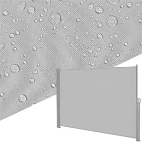 Bočná markíza 180 x 350 cm SPRINGOS AW0006 - sivá