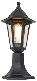 Klasická vonkajšia stojaca lampa čierna 42,2 cm IP44 - New Haven