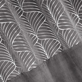 ZATEMŇOVACÍ ZÁVES NA KRÚŽKOCH LINDI 140X250 CM STRIEBORNÁ