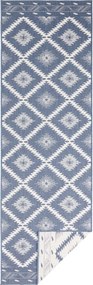 Hanse Home, DOPREDAJ: 120x170 cm Kusový koberec Twin Supreme 103430 Malibu blue creme – na ven i na doma, 120x170, modrá, chodba / predsieň